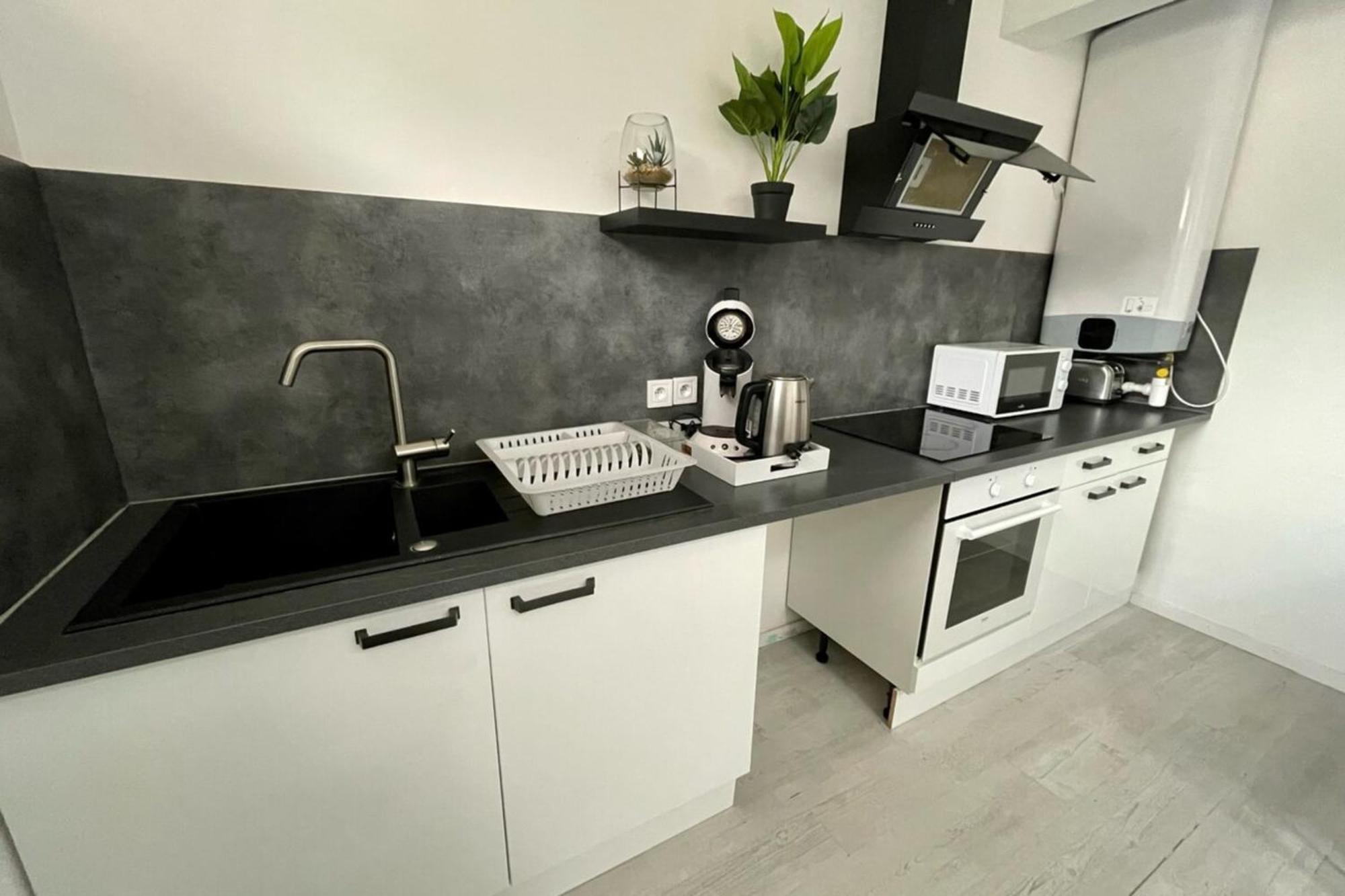 Duplex Montereau Centre - Chez Marc Appartement Buitenkant foto